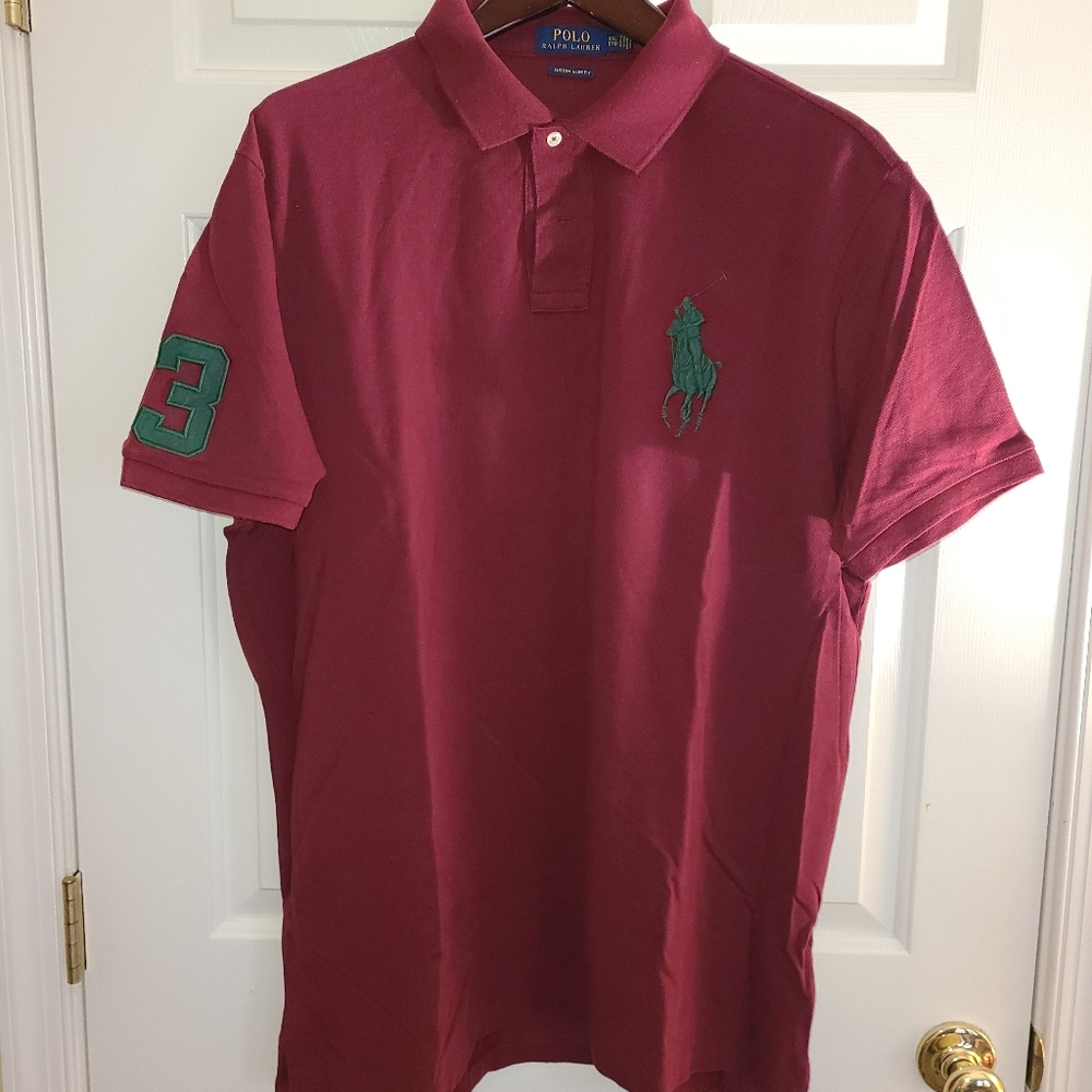 RALPH LAUREN POLO CUSTOM SLIM SHIRT XXL NWOT